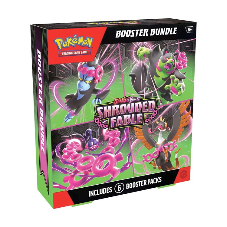 Pokemon - TCG Scarlet and Violet Shrouded Fable Booster Bundle