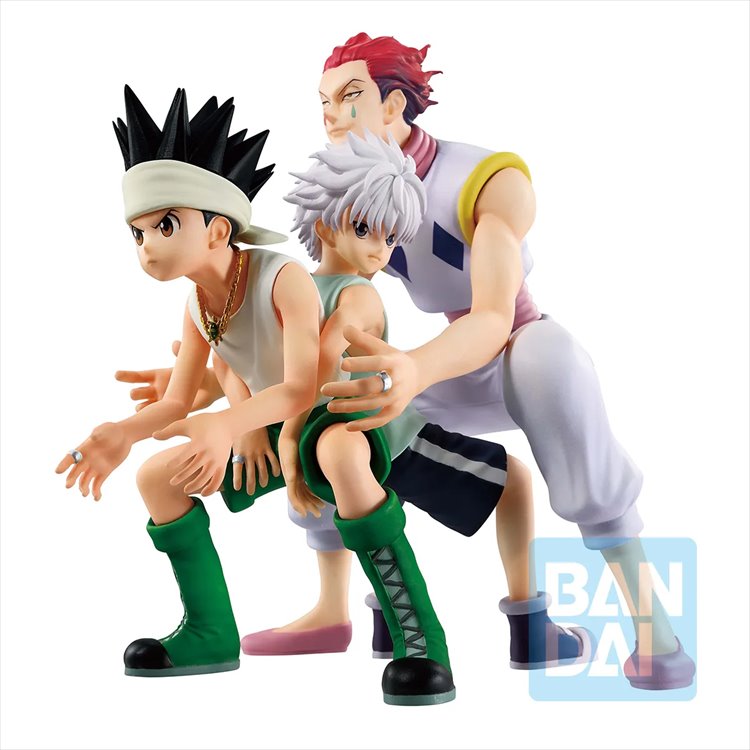 Hunter x Hunter - Gon x Killua x Hisoka Greed Island Masterrise Ichibansho Figure