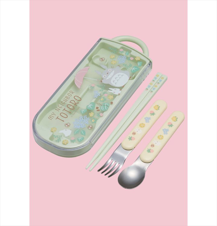 Totoro - Utensil Set Flower Field