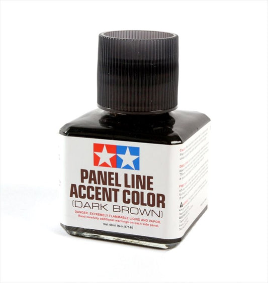 Tamiya - Panel Line Accent Color Dark Brown