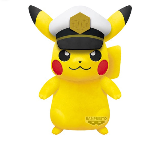 Pokemon - Pikachu Captain 27cm Plush