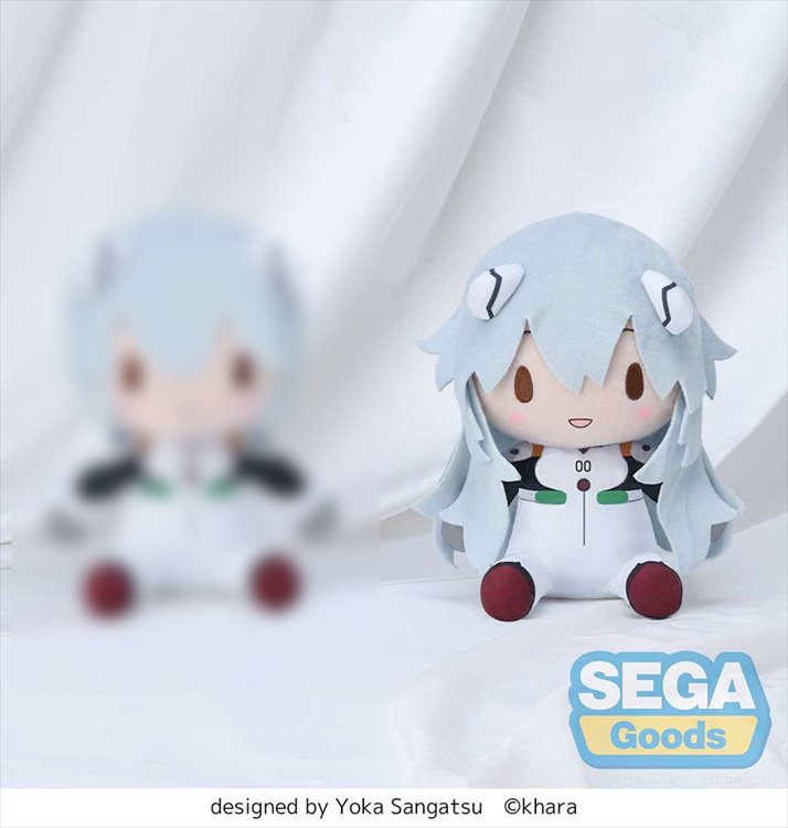 Evangelion - Rei Long Hair Ver M Plush