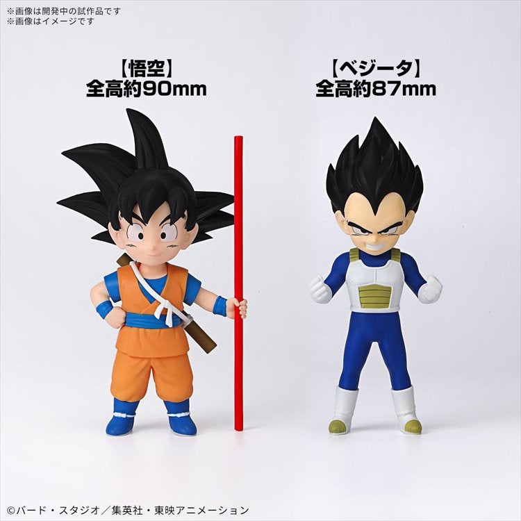 Dragon Ball Daima - Son Goku Mini and Vegeta Mini Model Kit