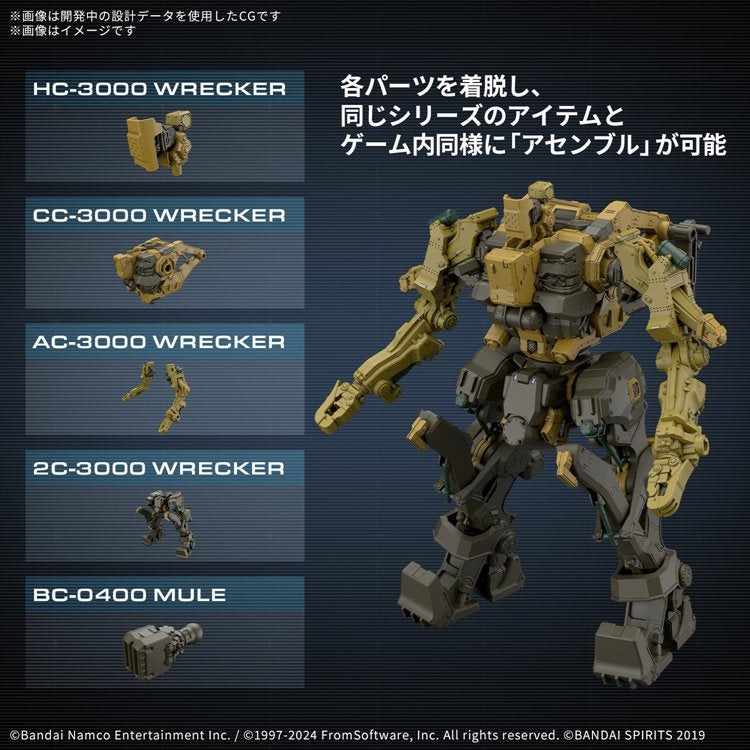 30MM - Armored Core VI Fires of Rubicon RaD CC-3000 Wrecker Milk Tooth