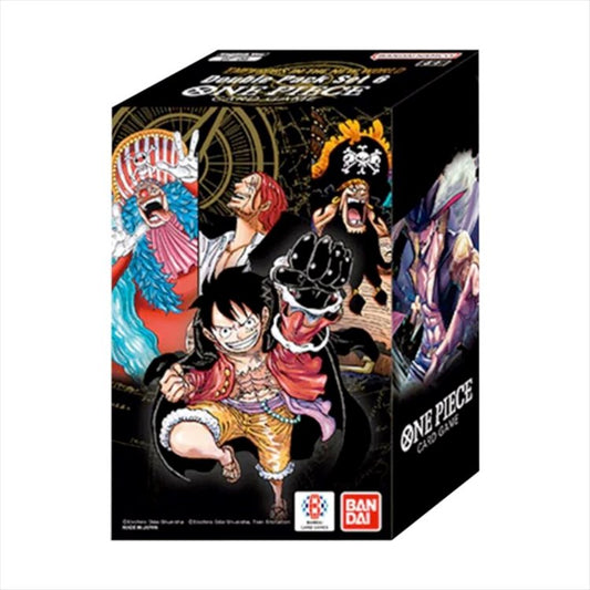 One Piece - TCG Four Emperors Double Pack Set Display