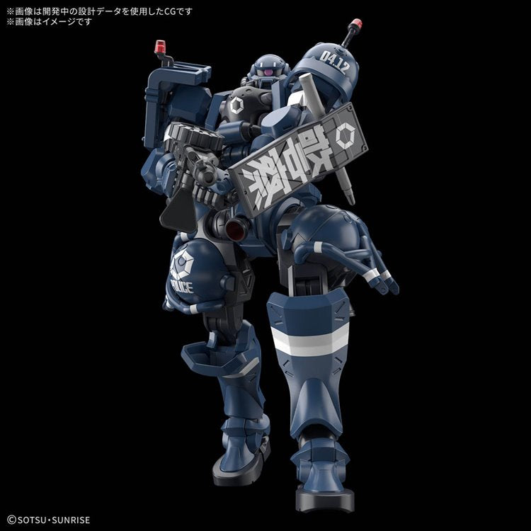 Gundam GQuuuuuuX - 1/144 HG Police Zaku