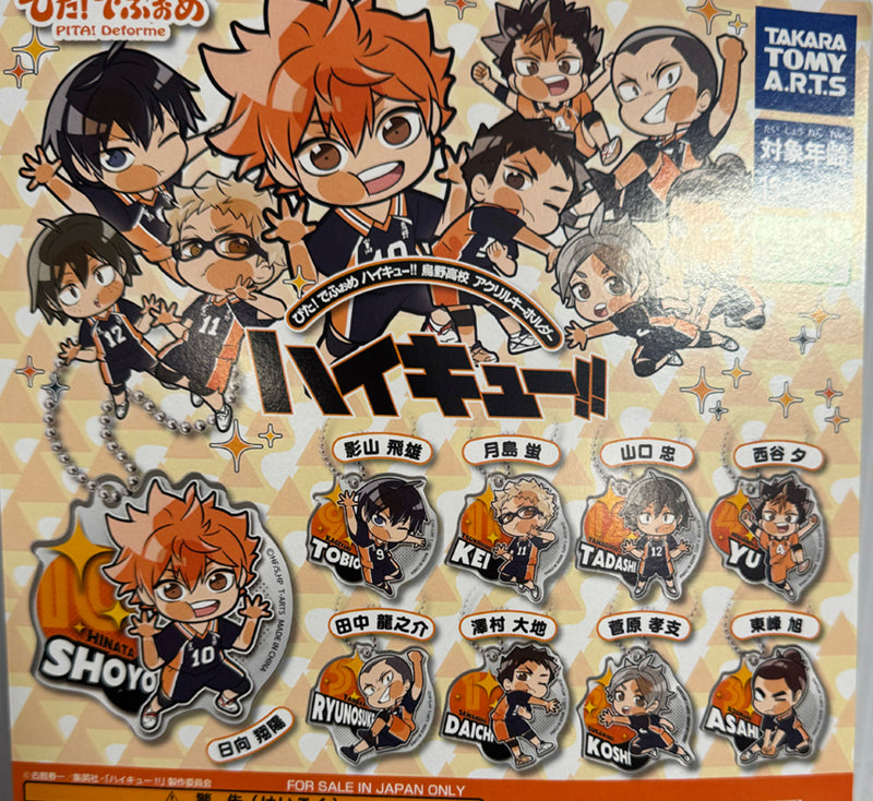 Haikyuu - Arcylic Keychain SINGLE BLIND BOX CAPSULE