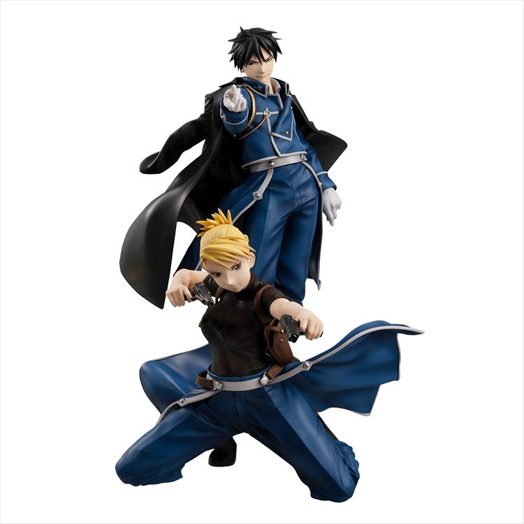 Fullmetal Alchemist - Roy Mustang and Liza Hawkeye Precious G.E.M Figure