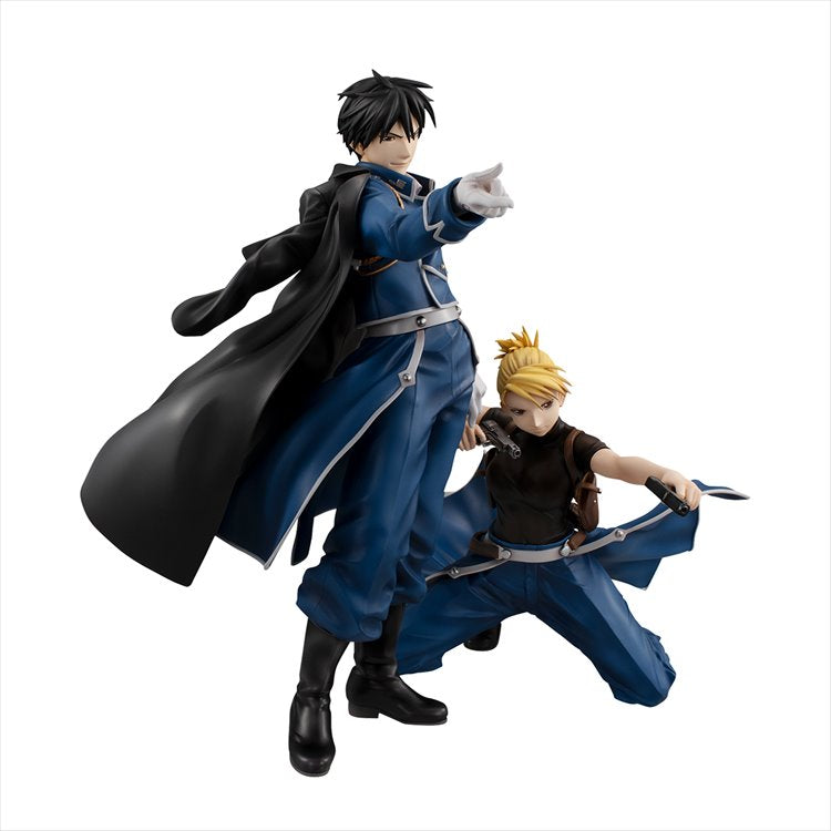 Fullmetal Alchemist - Roy Mustang and Liza Hawkeye Precious G.E.M Figure