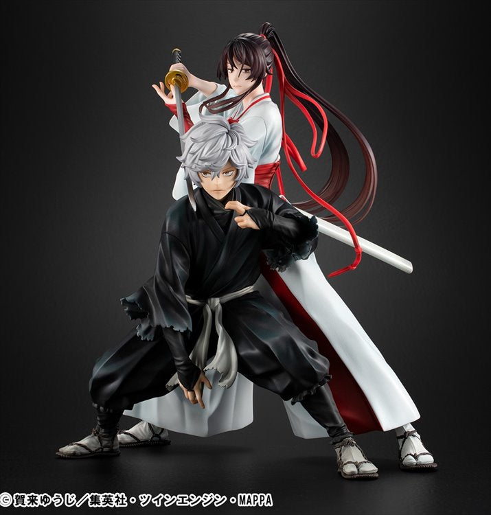 Hells Paradise - Jigokuraku Gabimaru and Sagiri Yamadaasaemon Lucrea Figure