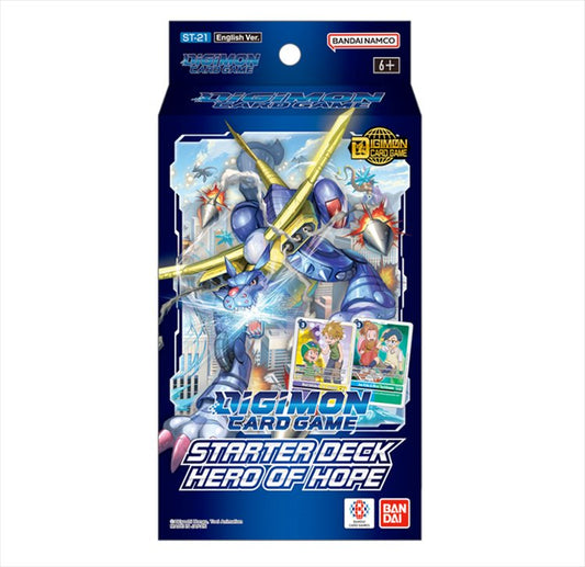 Digimon - TCG Hero of Hope Starter Deck Display ST21