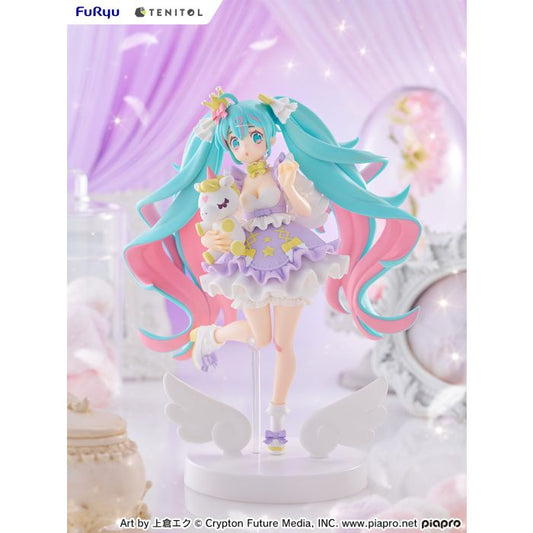 Vocaloid - Hatsune Miku Yumekawa Princess Lavender Ver. Tenitol Figure