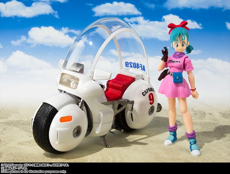 Dragon Ball - Bulma Motorcycle S.H.Figuarts
