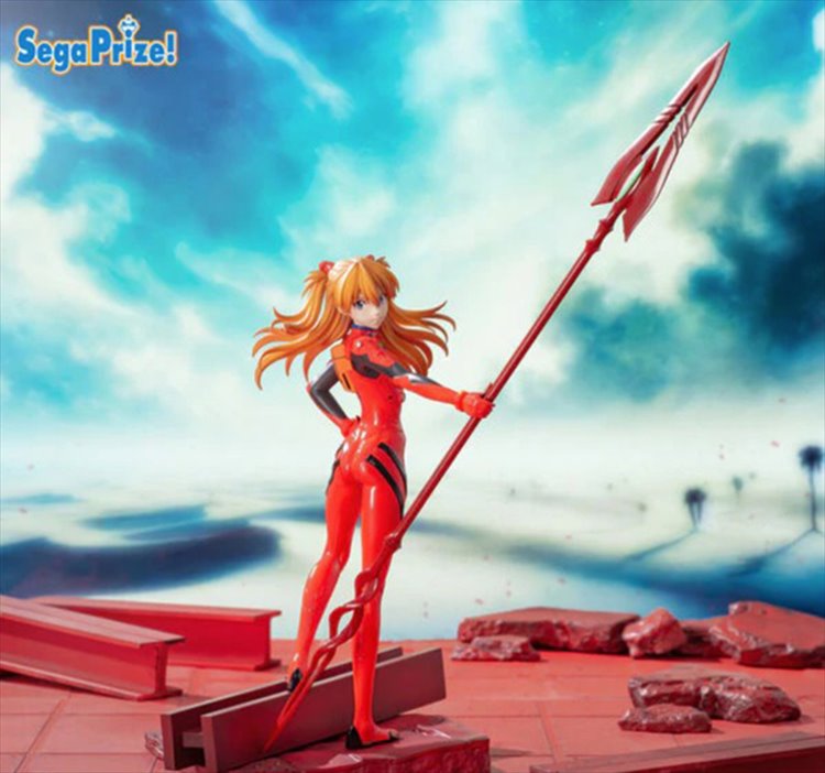 Evangelion - Asuka Shikinami Langley x Spear of Cassius Luminasta Figure