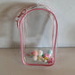 Labubu - Transparent Doll Bag Pink