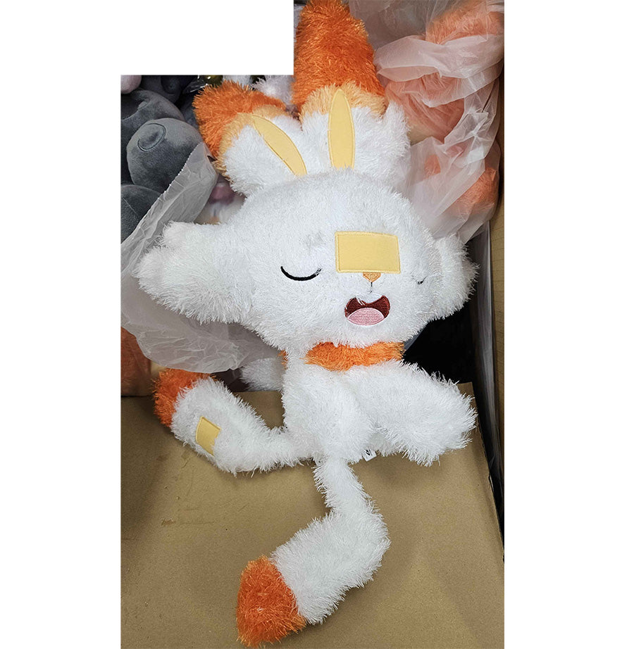 Pokemon - Scorbunny Sleeping 38cm Plush