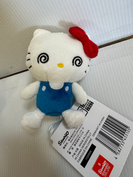 Sanrio - Hello Kitty 10cm Dizzy Eyes Red Bow Plush