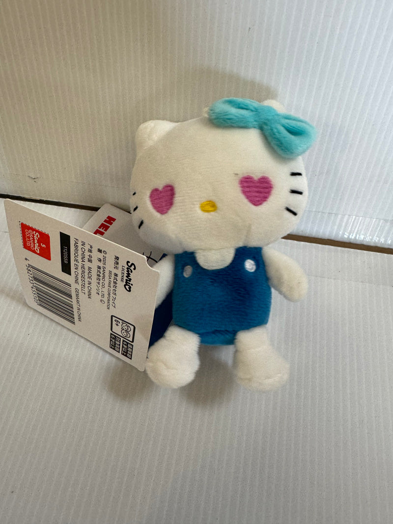 Sanrio - Hello Kitty 10cm Heart Eyes Blue Bow Plush