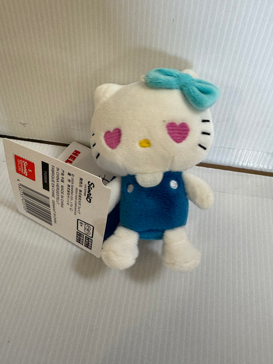 Sanrio - Hello Kitty 10cm Heart Eyes Blue Bow Plush