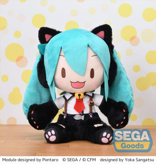 Vocaloid - Hatsune Miku Kitty Cat Fuwa Petit L Plush