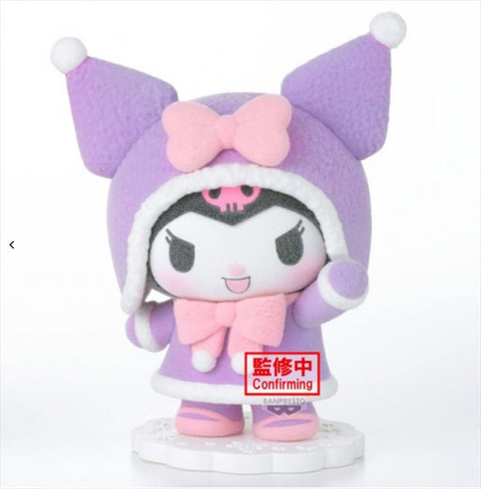 Sanrio - Kuromi Fluffy Puffy Figure