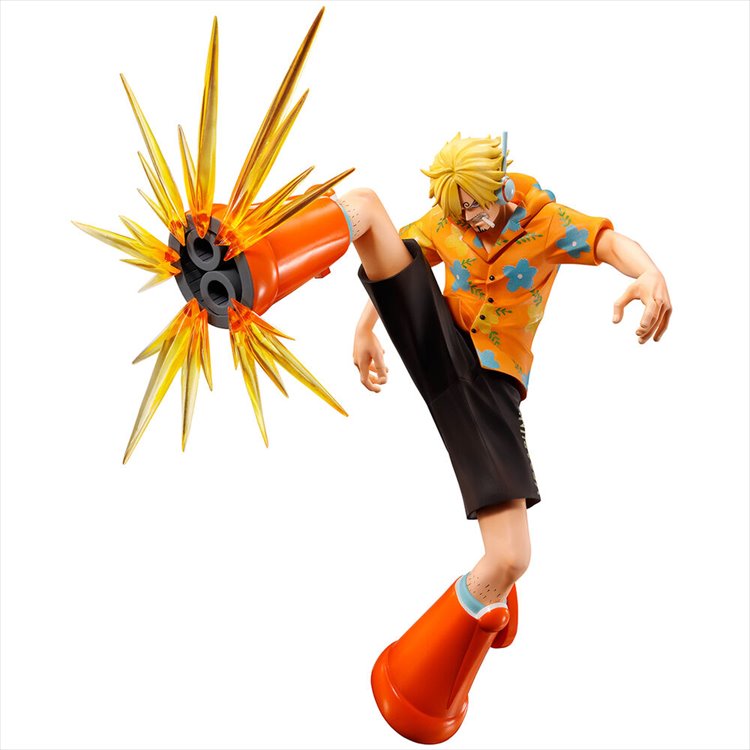 One Piece - Sanji Burst of Energy Masterlise Ichibansho Figure