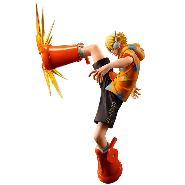 One Piece - Sanji Burst of Energy Masterlise Ichibansho Figure