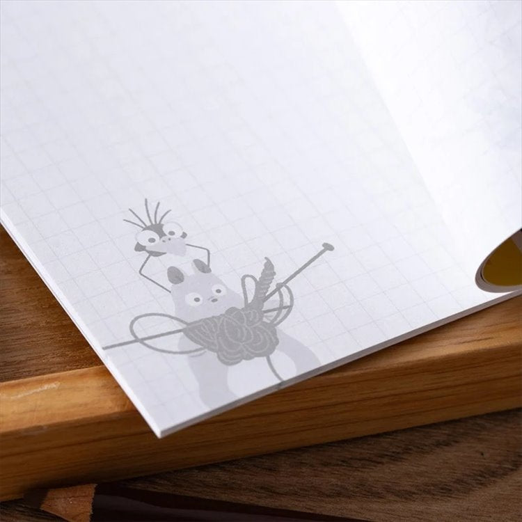 Ghibli - B6 Notebook No Face Knitting Lesson