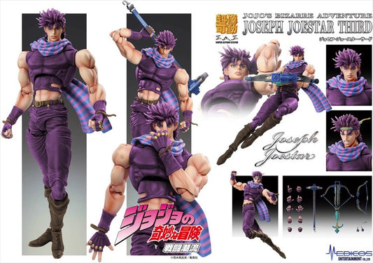 Jojos Bizarre Adventure Part II - Joseph Joestar Third Super Action Statue