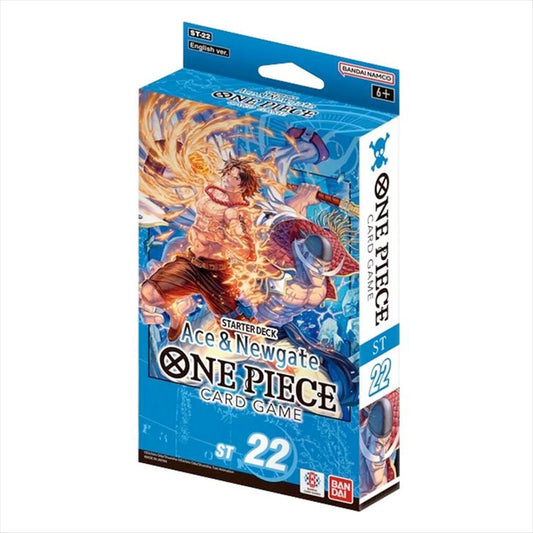 One Piece - TCG Ace and Newgate Starter Deck Display ST-22