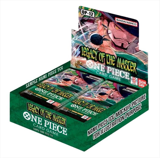 One Piece - TCG Legacy of the Master Booster Display OP-12