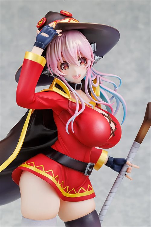 NITRO PLUS - 1/7 Super Sonico x Konosuba Sonico as Megumin Collaboration KDcolle Figure