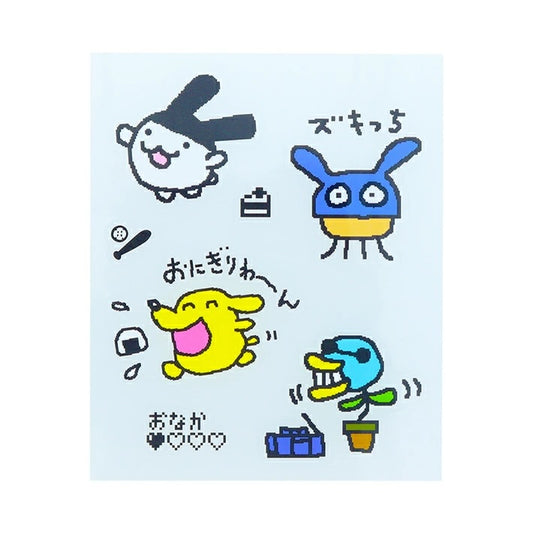 Tamagotchi - Tamagotchi Big Clear Sticker B Pattern