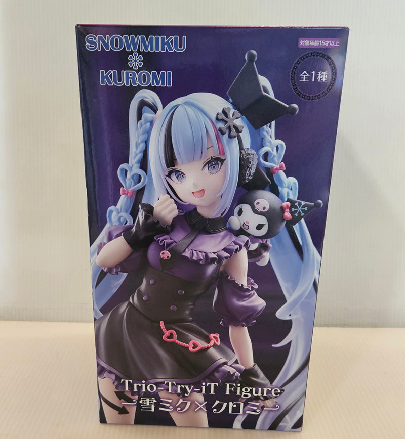 Vocaloid - Snow Miku x Kuromi Trio-Try-iT Prize Figure