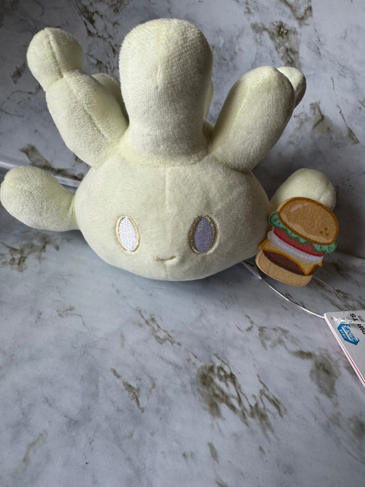 Pokemon - Milcery Eating Hamburger 10cm Plush