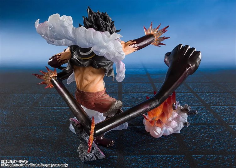 One Piece - Monkey D Luffy Gear 4 Snake Man Ohja Re-release FiguartsZERO