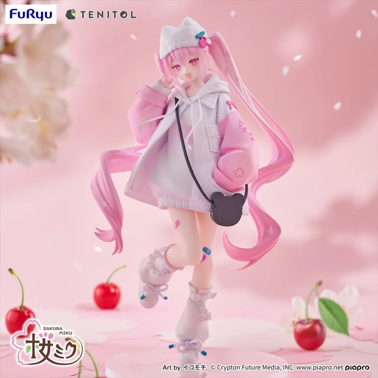 Vocaloid - Hatsune Miku Sakura Miku Cool style [petit] TENITOL Figure