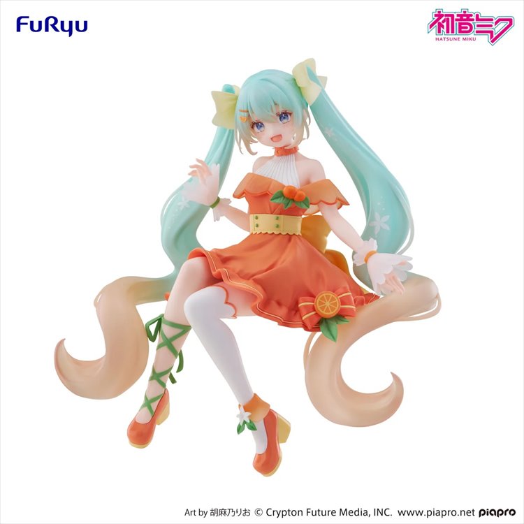 Vocaloid - Hatsune Miku Citrus ver. Noodle Stopper Prize Figure
