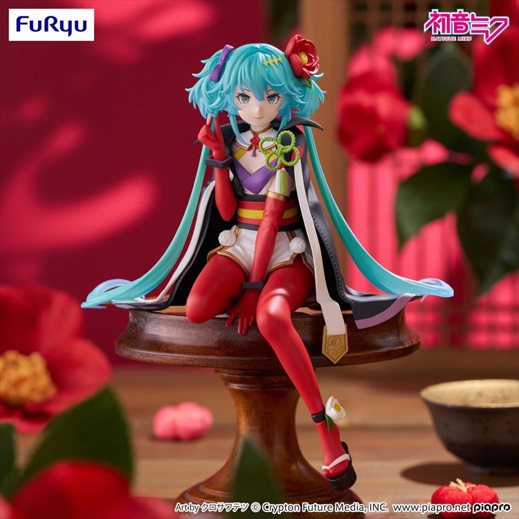 Vocaloid - Hatsune Miku Flower Fairy Camellia ver. Noodle Stopper Prize Figure