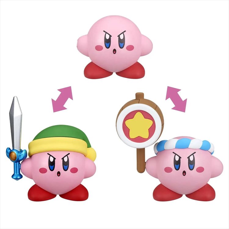 Kirby - Kirby Copy Ability Figure Sword and Hammer