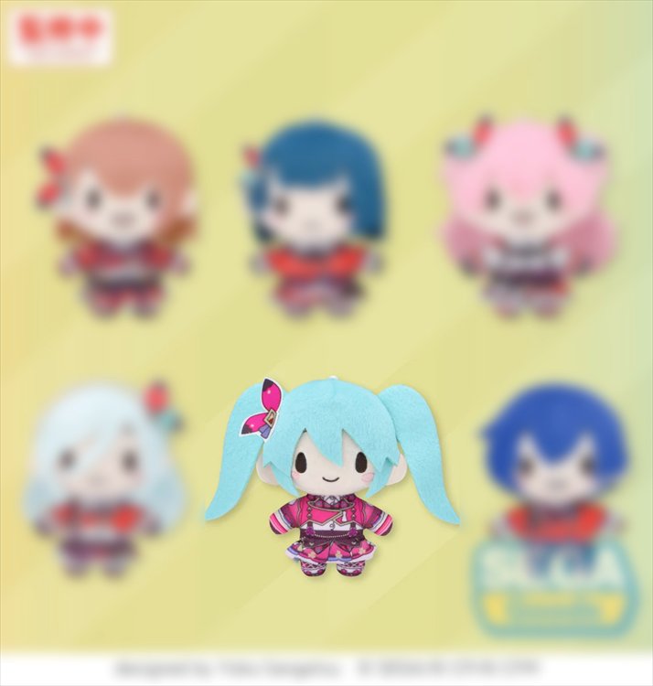 Vocaloid Project SEKAI Colorful Stage - Hatsune Miku 10cm MORE MORE JUMP Fuwa Petit Plush