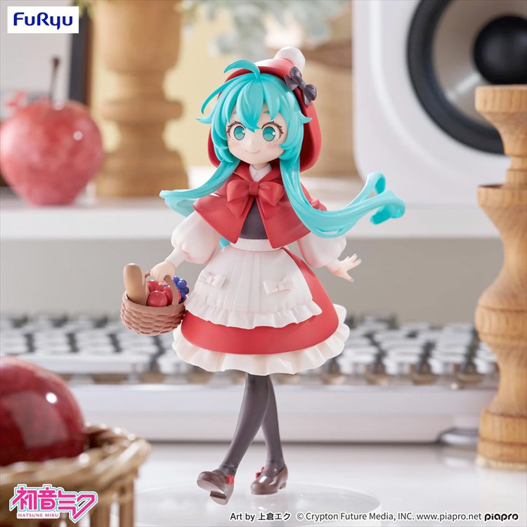 Vocaloid - Hatsune Miku Little Red Riding Hood Ver. Desktop Fairy Prize Figure