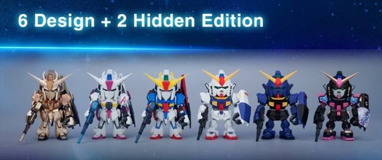 Mobile Suit Gundam - QMSV Mini Z Gundam and Gundam MK-II Series SINGLE BLIND BOX