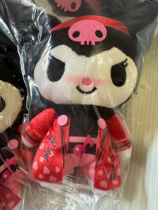 Sanrio - Kuromi 18cm Red Battle Outfit Plush