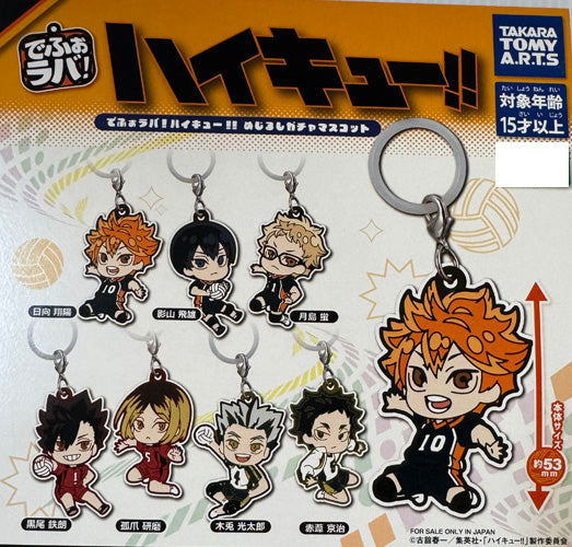 Haikyuu - Rubber Strap SINGLE BLIND BOX CAPSULE
