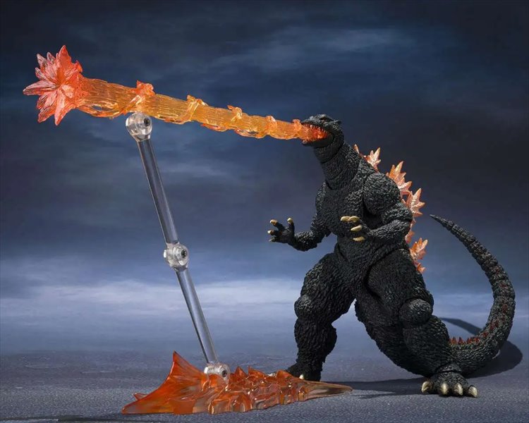 Godzilla - Godzilla 2004 Heat Ray VS New Gotengo S.H.Monster Arts