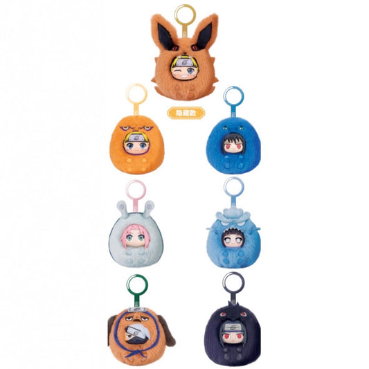 Naruto Shippuden - Cute Plush Pendant SINGLE BLIND BOX