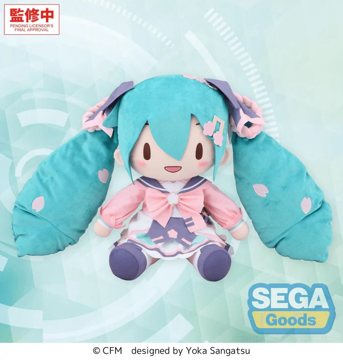 Vocaloid - Hatsune Miku Back To School Fuwa Petit Plush LL