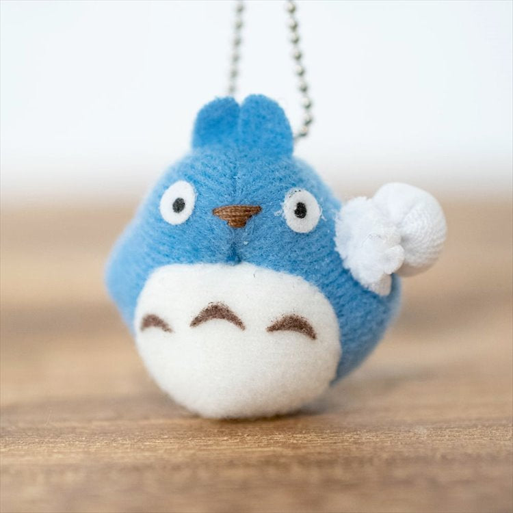 Totoro - Middle Totoro Blue Keychain