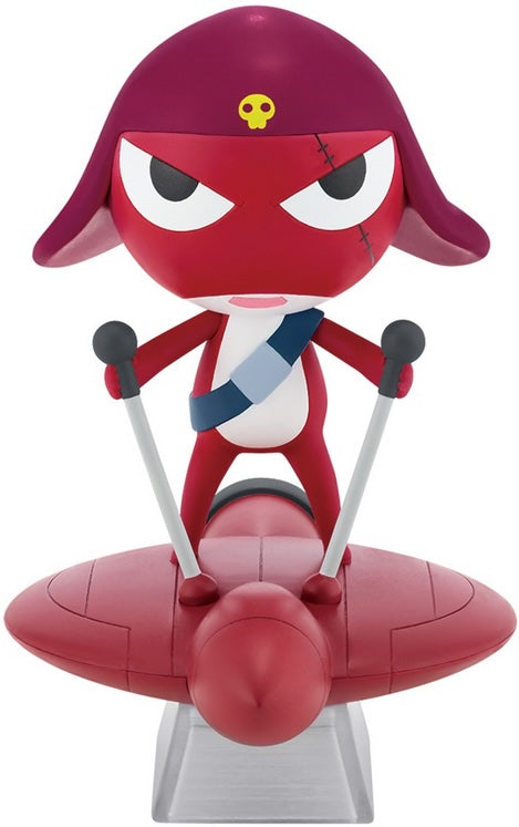 Keroro Sgt Frog - Giroro on small Hovercraft
